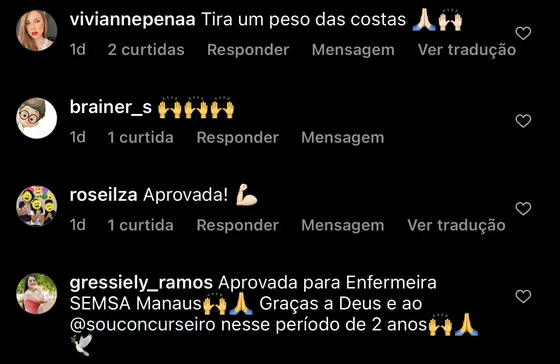 Depoimento de aluno do Sou Concurseiro